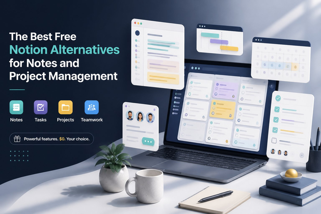 Best Free Notion Alternatives for Notes